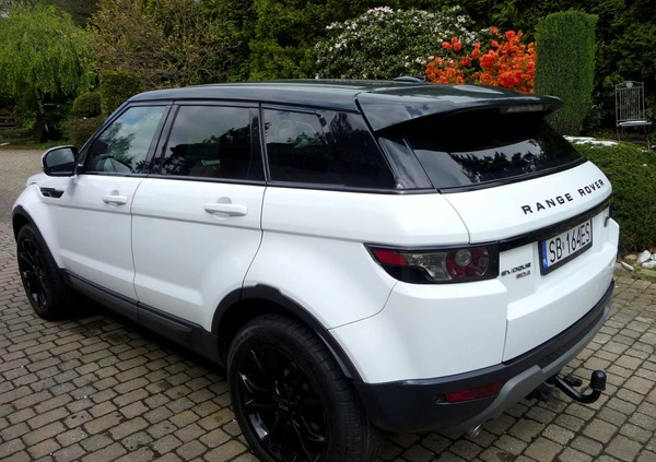 Land Rover Range Rover Evoque cena 59900 przebieg: 273000, rok produkcji 2012 z Ząbkowice Śląskie małe 631